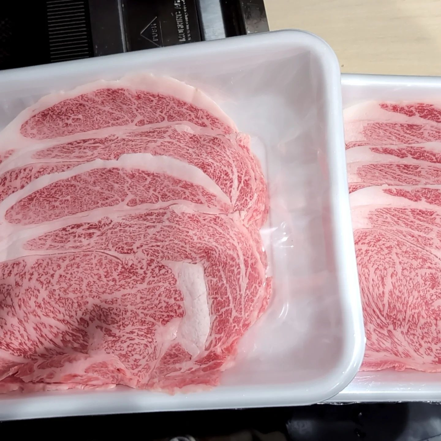 焼きすき用の飛騨牛リブロース🥩🥩