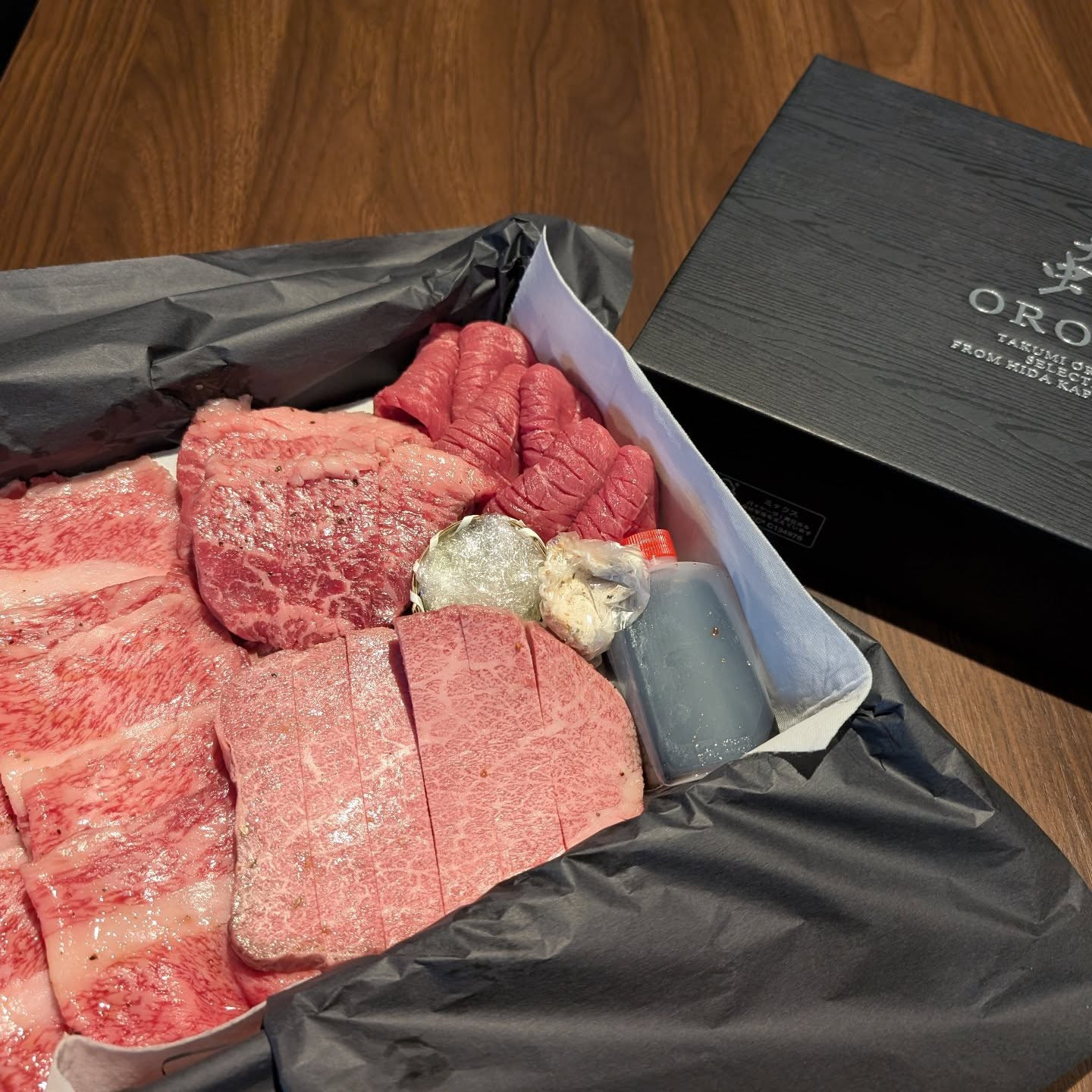 先日ご注文頂いた焼肉セットありがとうございます🙇